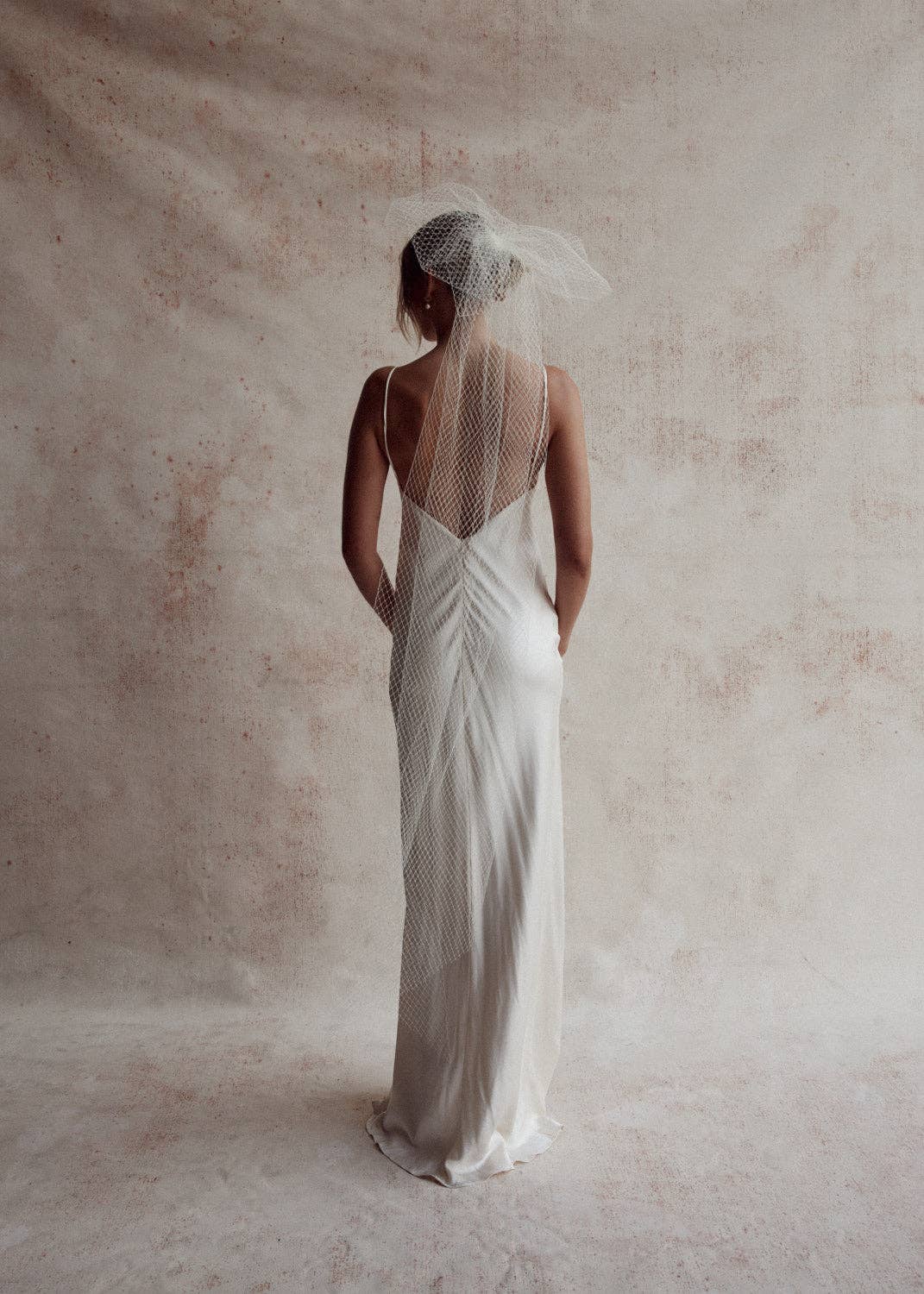 Braut Haarschmuck mit Tüll Schleife für Hochzeit und Empfang
