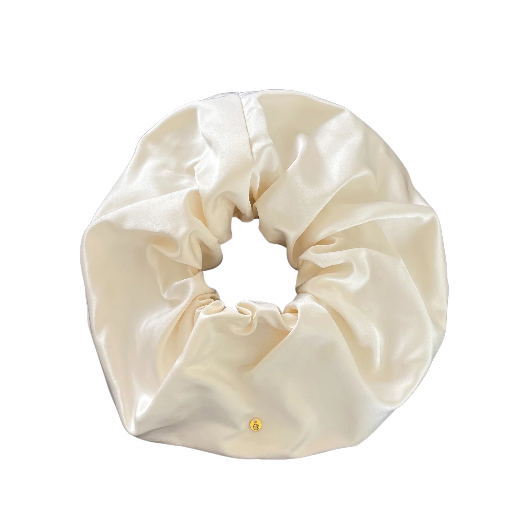 Seiden Scrunchie Braut Haargummi aus Radzimir Seide in Oversized Form
